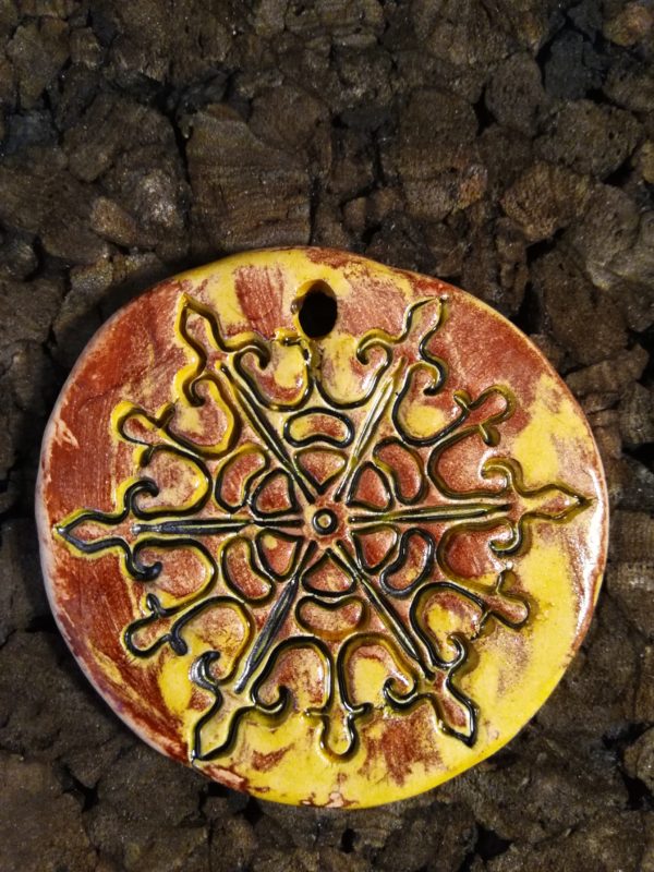 Mandala medál - színes - Image 2